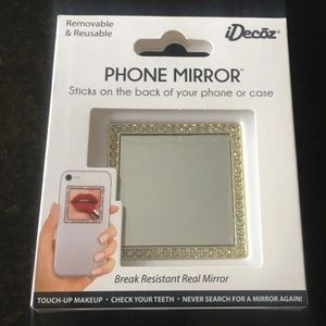 Gold Phone Mirror